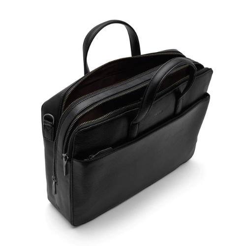 MATT & NAT | TOM Vegan Briefcase - Dwell - BLACK - Image 3