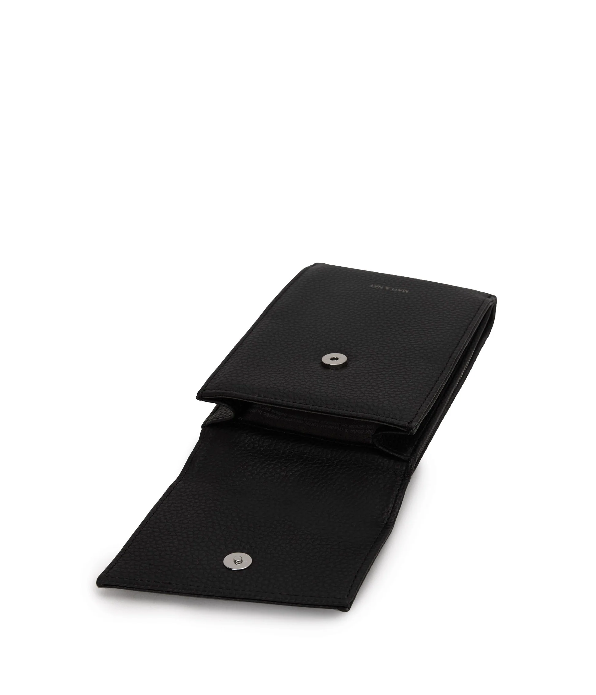 MATT & NAT | MET VEGAN CROSSBODY WALLET PURITY - BLACK - Image 4