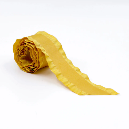 FORD MILLINERY | RIBBON for INTERCHANGEABLE HATS (mustard)