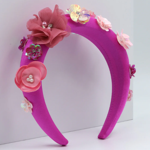 FORD MILLINERY | AKIRA Headband (hot pink)