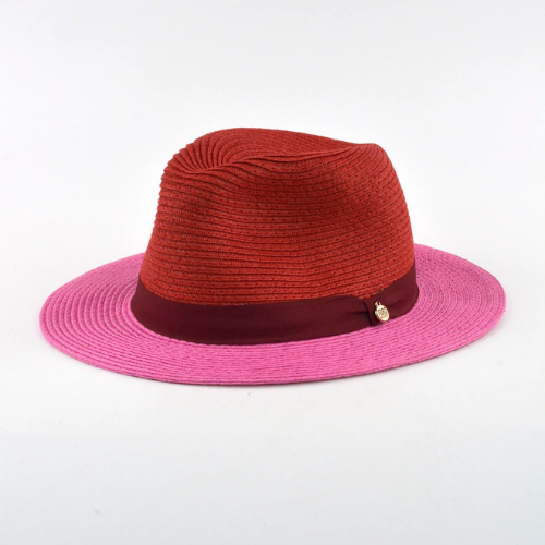 FORD MILLINERY | LANA Hat (red & pink)