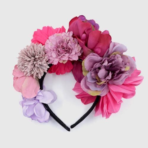 FORD MILLINERY | FRIDA Flower Crown (purple)