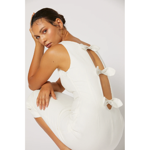 WINONA | SIESTA MIDI DRESS - WHITE - Image 5