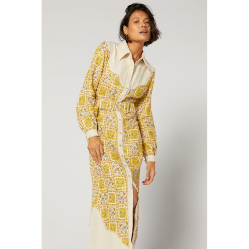 WINONA | SLOANE BUTTON UP DRESS - PRINT - Image 2