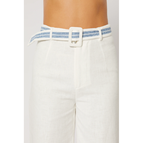 WINONA | VITTORIA PANT - WHITE & BLUE - Image 3