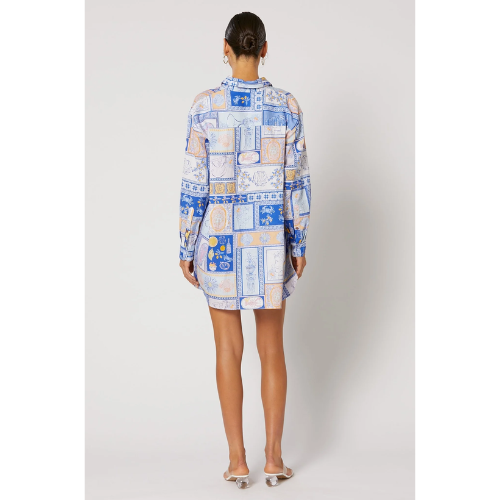 WINONA | AMALFI OVERSIZED SHIRT - MULTI - Image 4