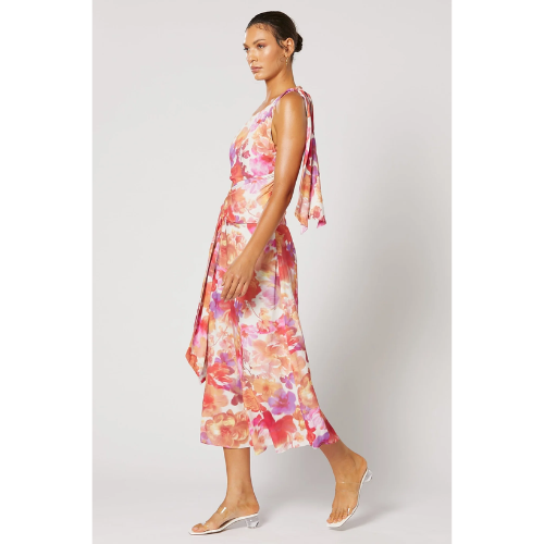 WINONA | SANTA ROSA ONE SHOULDER DRESS - PRINT - Image 4