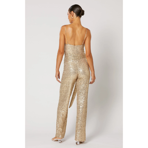 WINONA | VALLE JUMPSUIT - GOLD - Image 4
