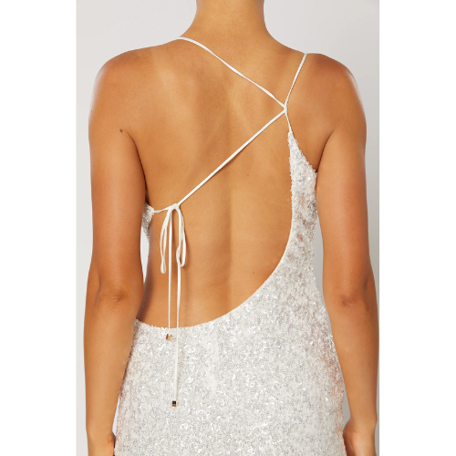 WINONA | SPRITZ SHORT DRESS - WHITE - Image 4