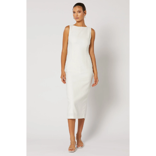 WINONA | SIESTA MIDI DRESS - WHITE - Image 2