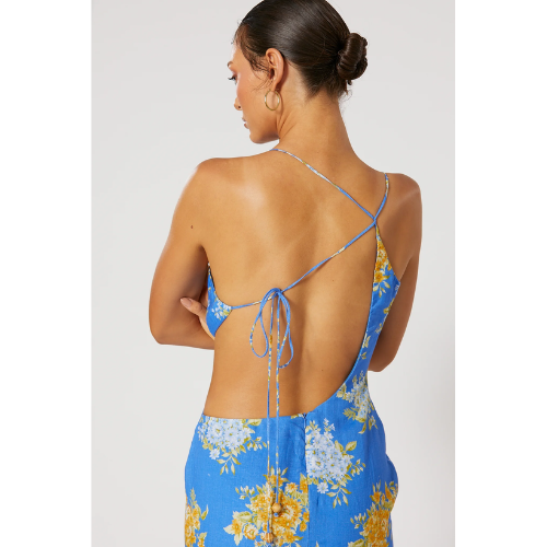 WINONA | CICI SHORT DRESS - BLUE PRINT - Image 3