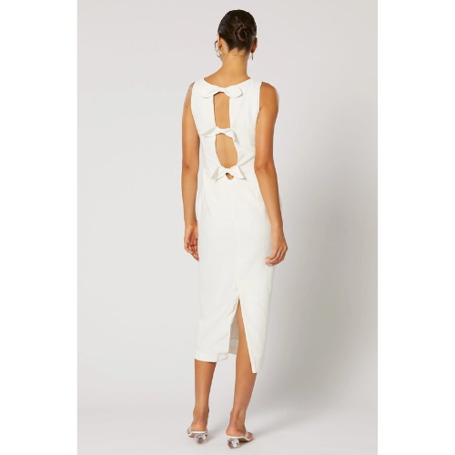 WINONA | SIESTA MIDI DRESS - WHITE - Image 3