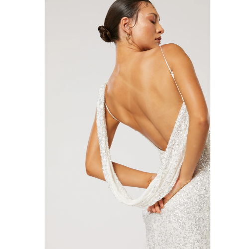 WINONA | SPRITZ MIDI DRESS - WHITE - Image 3