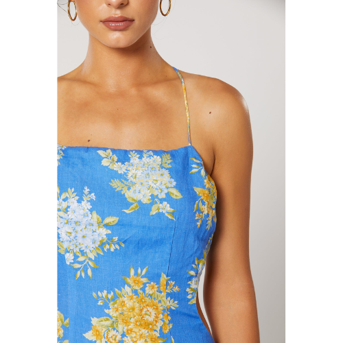 WINONA | CICI SHORT DRESS - BLUE PRINT - Image 4