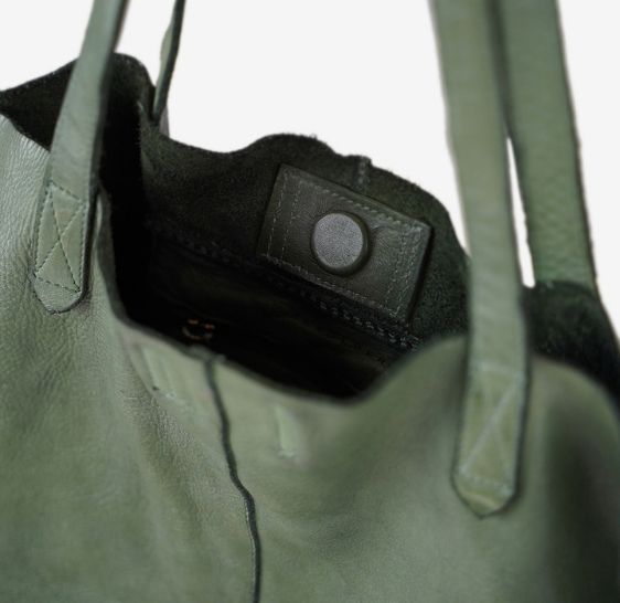 BEHOLDER | Akasha Raw Tote - Olive Green - Image 4