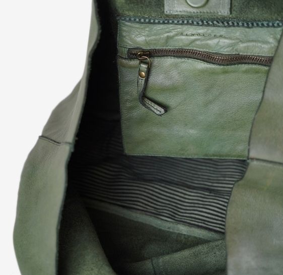 BEHOLDER | Akasha Raw Tote - Olive Green - Image 5