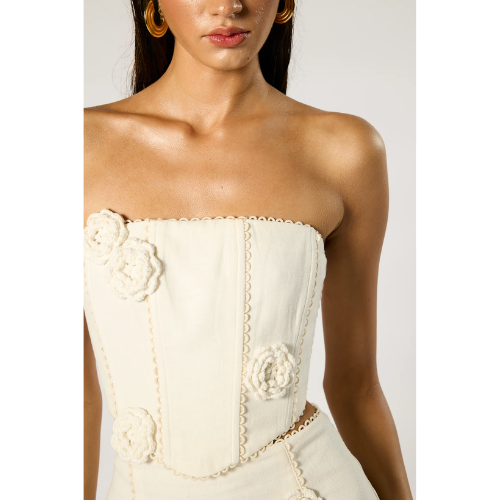 WINONA | ROSALIND BODICE - WHITE - Image 2