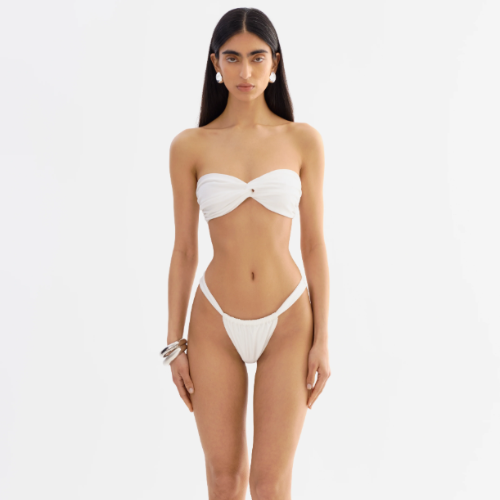 LAMARQUE | ANISA | Bandeau Bikini Top - WHITE - Image 2