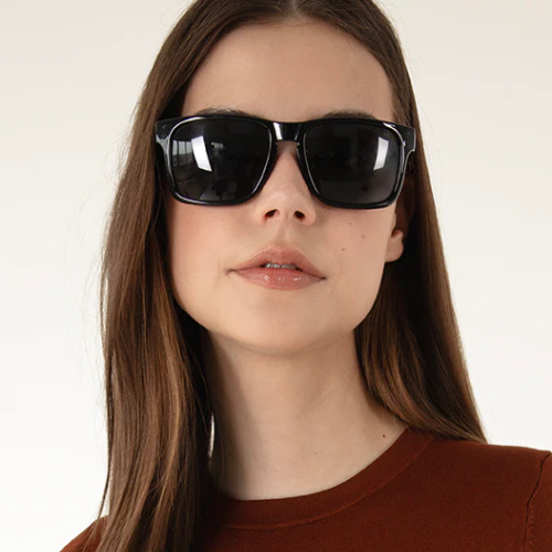 MATT & NAT | JADA Classic Modern Recycled Sunglasses - Black - Image 4