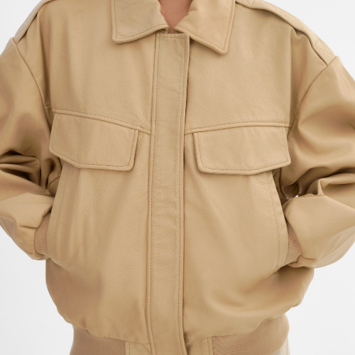 LAMARQUE | TREVANNA | Leather Bomber Jacket - Image 4