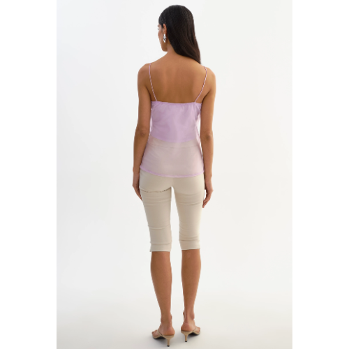 LAMARQUE | DELPHINE | Sheer Top - LILAC - Image 4