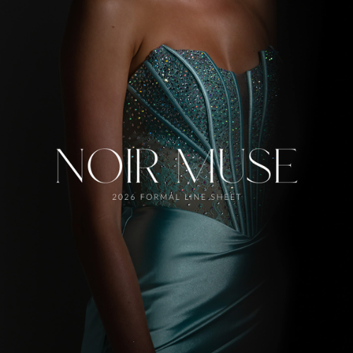 TANIA OLSEN NOIR MUSE LINESHEET FOR IMMEDIATE DELIVERY