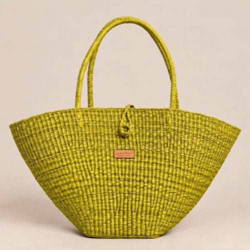 ORANGE INCA | Playa Tote - Lime Green